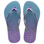 Kids' Slim Glitter Flip Flops
